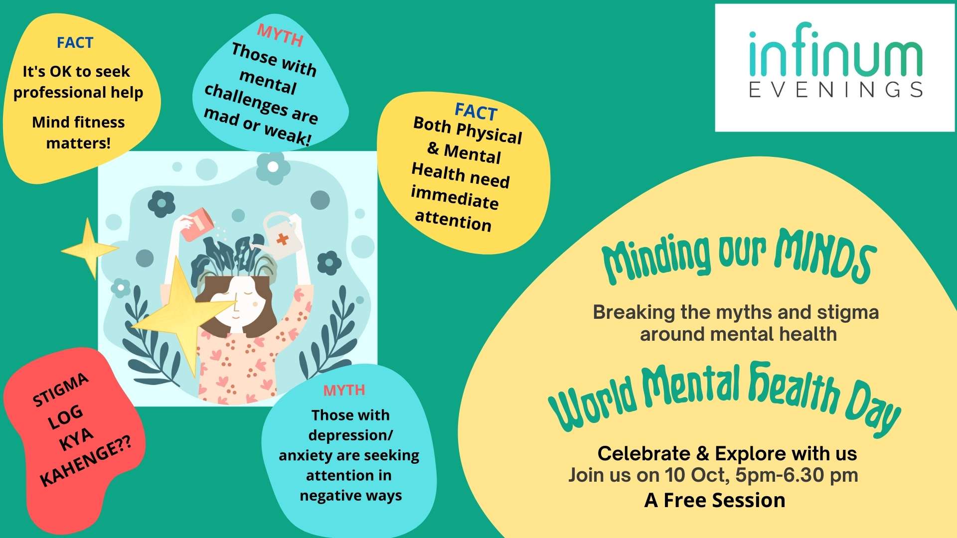 Infinum Evenings: Minding our Minds – Breaking Myths & Stigma; World Mental Health Day