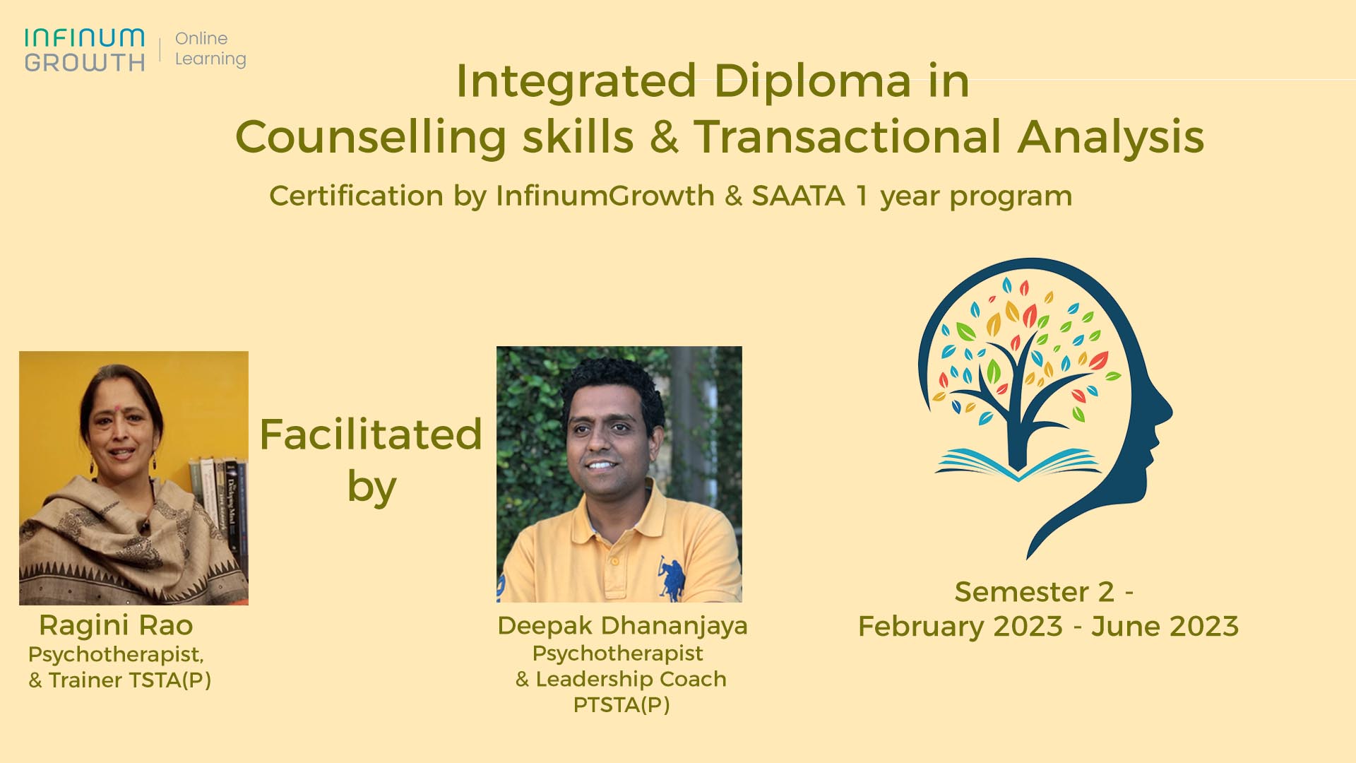 Integrated Diploma in Counselling skills & Transactional Analysis